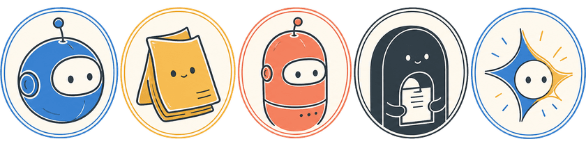 The Nexfiy workspace mascot team